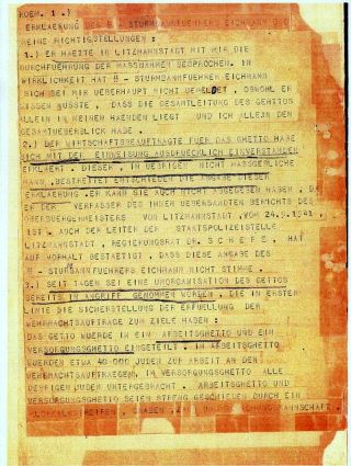GHETTO LODZ (LITZMANNSTADT) 1939-1945 – Blatt 492