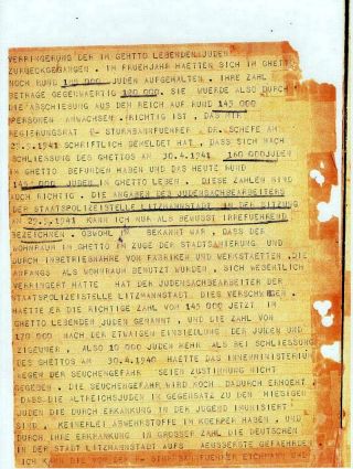 GHETTO LODZ (LITZMANNSTADT) 1939-1945 – sheet 497