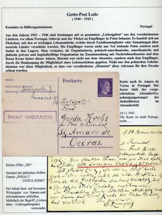 GHETTO LODZ (LITZMANNSTADT) 1939-1945 – Blatt 516
