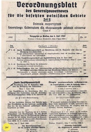 GHETTO LODZ (LITZMANNSTADT) 1939-1945 – Blatt 520