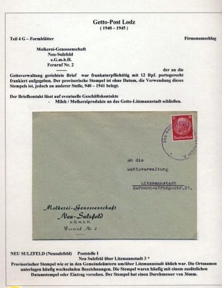 GHETTO LODZ (LITZMANNSTADT) 1939-1945 – Blatt 521