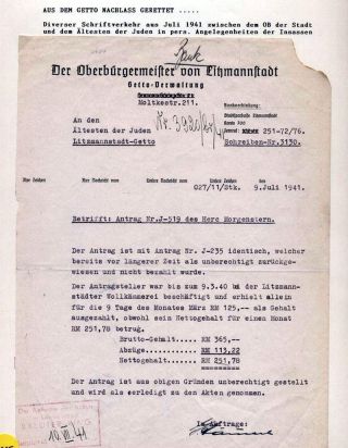 GHETTO LODZ (LITZMANNSTADT) 1939-1945 – sheet 532