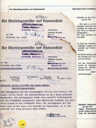 GHETTO LODZ (LITZMANNSTADT) 1939-1945 – sheet 534