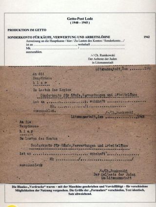 GHETTO LODZ (LITZMANNSTADT) 1939-1945 – sheet 539