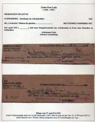 GHETTO LODZ (LITZMANNSTADT) 1939-1945 – sheet 552