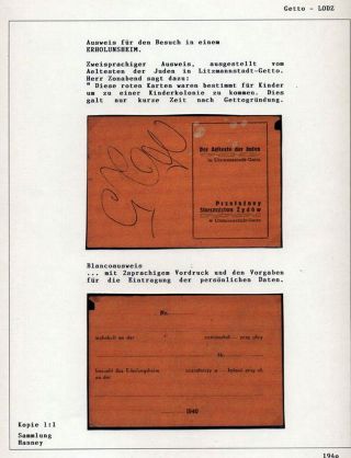 GHETTO LODZ (LITZMANNSTADT) 1939-1945 – sheet 564