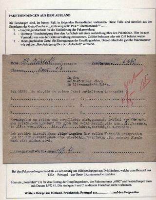GHETTO LODZ (LITZMANNSTADT) 1939-1945 – sheet 578