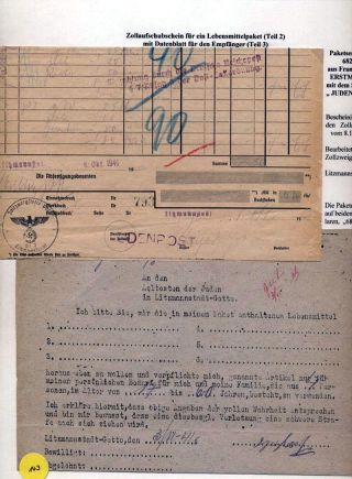 GHETTO LODZ (LITZMANNSTADT) 1939-1945 – sheet 588