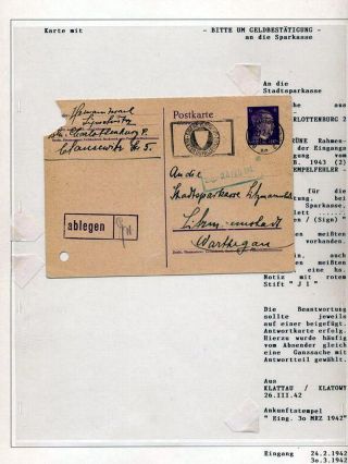 GHETTO LODZ (LITZMANNSTADT) 1939-1945 – sheet 596