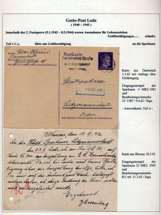 GHETTO LODZ (LITZMANNSTADT) 1939-1945 – sheet 597