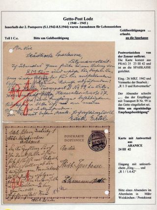 GHETTO LODZ (LITZMANNSTADT) 1939-1945 – sheet 602