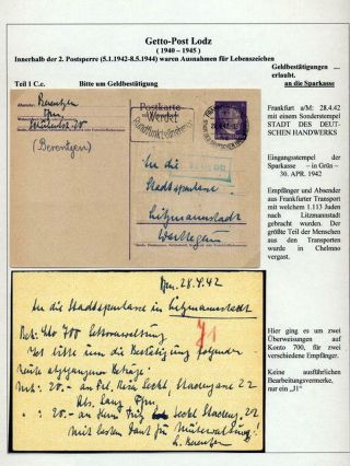 GHETTO LODZ (LITZMANNSTADT) 1939-1945 – Blatt 610