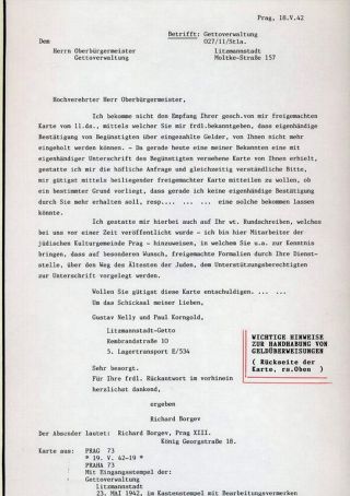 GHETTO LODZ (LITZMANNSTADT) 1939-1945 – sheet 627