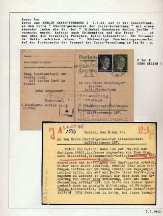 GHETTO LODZ (LITZMANNSTADT) 1939-1945 – sheet 629