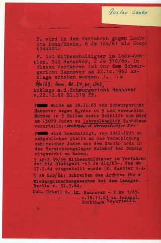 GHETTO LODZ (LITZMANNSTADT) 1939-1945 – sheet 643
