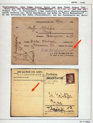 GHETTO LODZ (LITZMANNSTADT) 1939-1945 – sheet 656