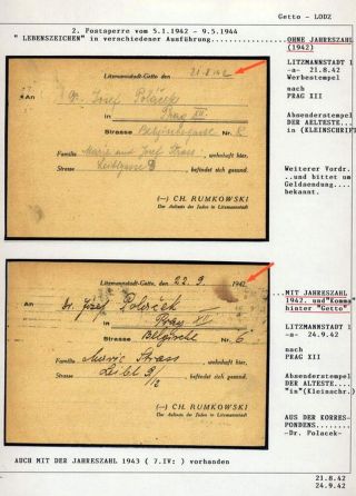 GHETTO LODZ (LITZMANNSTADT) 1939-1945 – Blatt 658