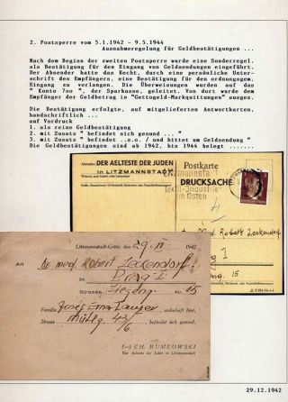 GHETTO LODZ (LITZMANNSTADT) 1939-1945 – Blatt 659