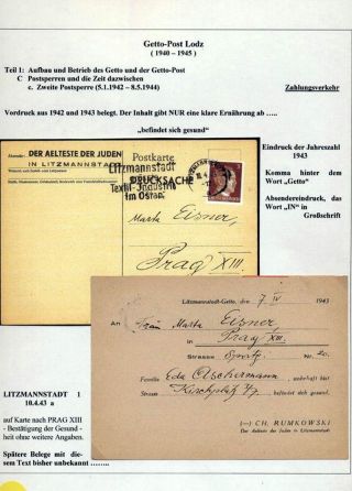 GHETTO LODZ (LITZMANNSTADT) 1939-1945 – Blatt 661