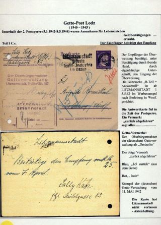GHETTO LODZ (LITZMANNSTADT) 1939-1945 – Blatt 664