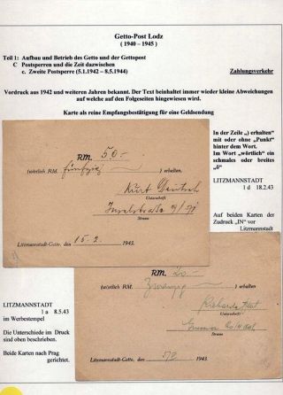 GHETTO LODZ (LITZMANNSTADT) 1939-1945 – Blatt 666