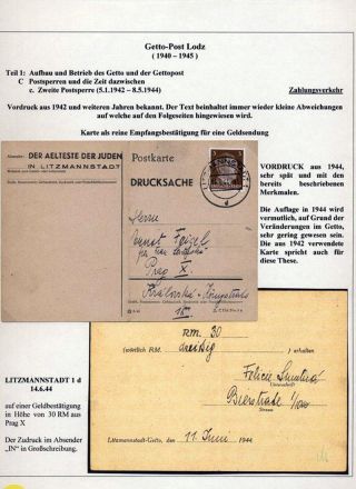 GHETTO LODZ (LITZMANNSTADT) 1939-1945 – Blatt 668