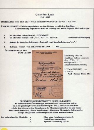 GHETTO LODZ (LITZMANNSTADT) 1939-1945 – Blatt 669