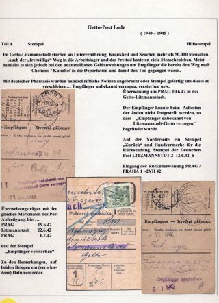 GHETTO LODZ (LITZMANNSTADT) 1939-1945 – sheet 673