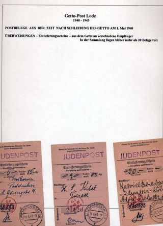 GHETTO LODZ (LITZMANNSTADT) 1939-1945 – sheet 681