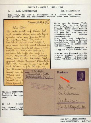 GHETTO LODZ (LITZMANNSTADT) 1939-1945 – sheet 733