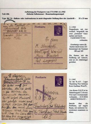GHETTO LODZ (LITZMANNSTADT) 1939-1945 – sheet 737