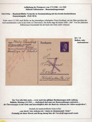GHETTO LODZ (LITZMANNSTADT) 1939-1945 – sheet 750