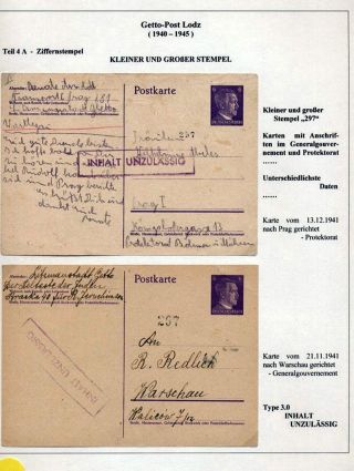 GHETTO LODZ (LITZMANNSTADT) 1939-1945 – sheet 762