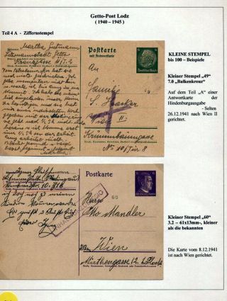 GHETTO LODZ (LITZMANNSTADT) 1939-1945 – sheet 764