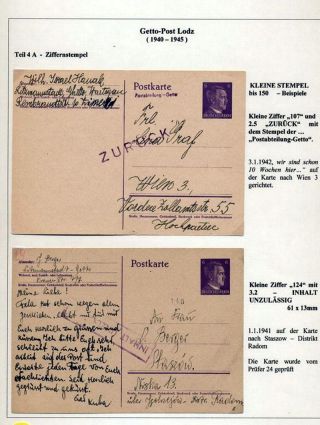 GHETTO LODZ (LITZMANNSTADT) 1939-1945 – sheet 766