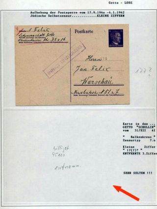 GHETTO LODZ (LITZMANNSTADT) 1939-1945 – sheet 770