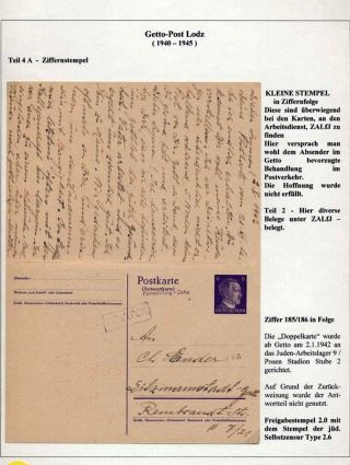 GHETTO LODZ (LITZMANNSTADT) 1939-1945 – sheet 771