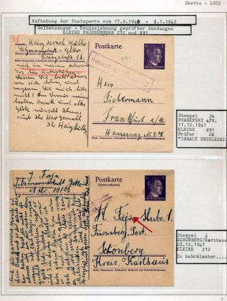 GHETTO LODZ (LITZMANNSTADT) 1939-1945 – sheet 774