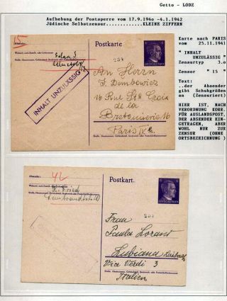 GHETTO LODZ (LITZMANNSTADT) 1939-1945 – sheet 775