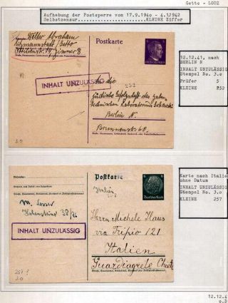 GHETTO LODZ (LITZMANNSTADT) 1939-1945 – sheet 779