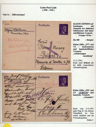 GHETTO LODZ (LITZMANNSTADT) 1939-1945 – sheet 782