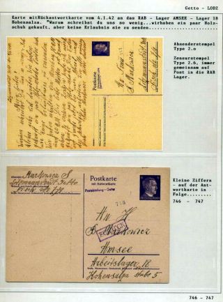 GHETTO LODZ (LITZMANNSTADT) 1939-1945 – sheet 821