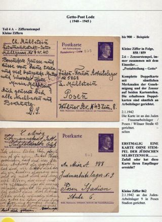 GHETTO LODZ (LITZMANNSTADT) 1939-1945 – Blatt 841