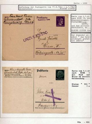 GHETTO LODZ (LITZMANNSTADT) 1939-1945 – Blatt 849