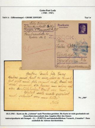 GHETTO LODZ (LITZMANNSTADT) 1939-1945 – Blatt 864