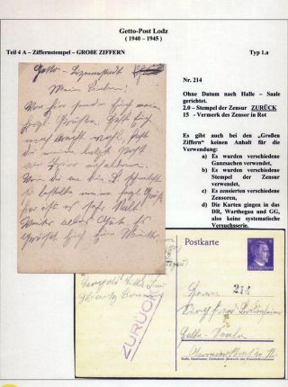 GHETTO LODZ (LITZMANNSTADT) 1939-1945 – sheet 868