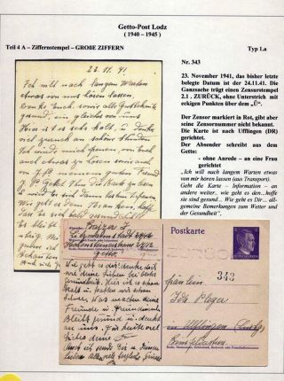 GHETTO LODZ (LITZMANNSTADT) 1939-1945 – sheet 877