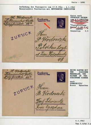 GHETTO LODZ (LITZMANNSTADT) 1939-1945 – sheet 894