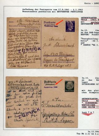 GHETTO LODZ (LITZMANNSTADT) 1939-1945 – sheet 895