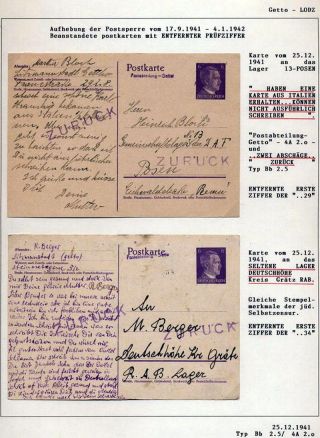 GHETTO LODZ (LITZMANNSTADT) 1939-1945 – Blatt 900